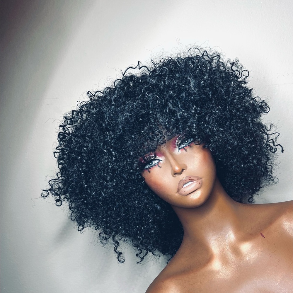 Kinky Curl Full Wig